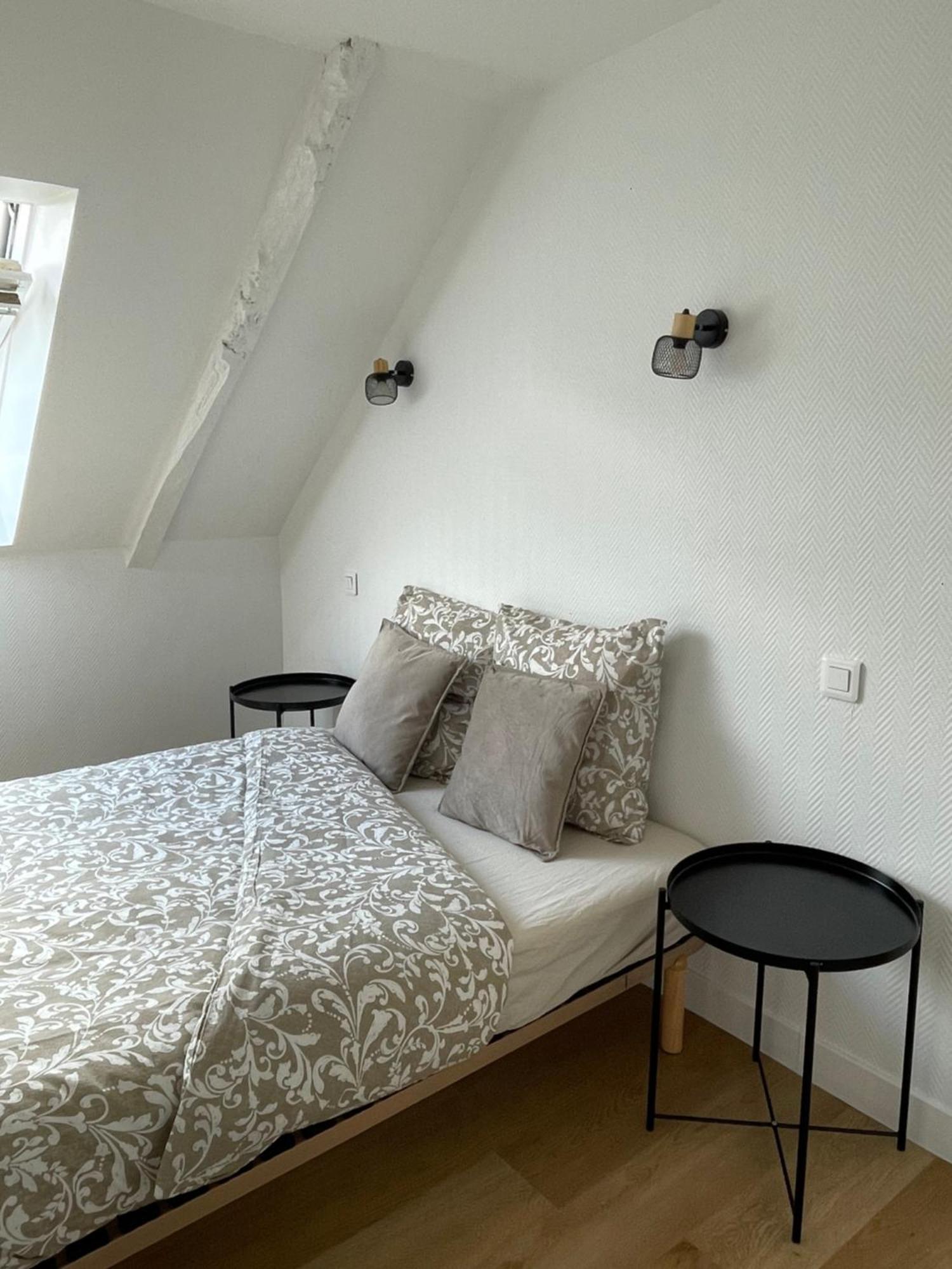 Hotel Au Pied Leve Calorguen Zimmer foto